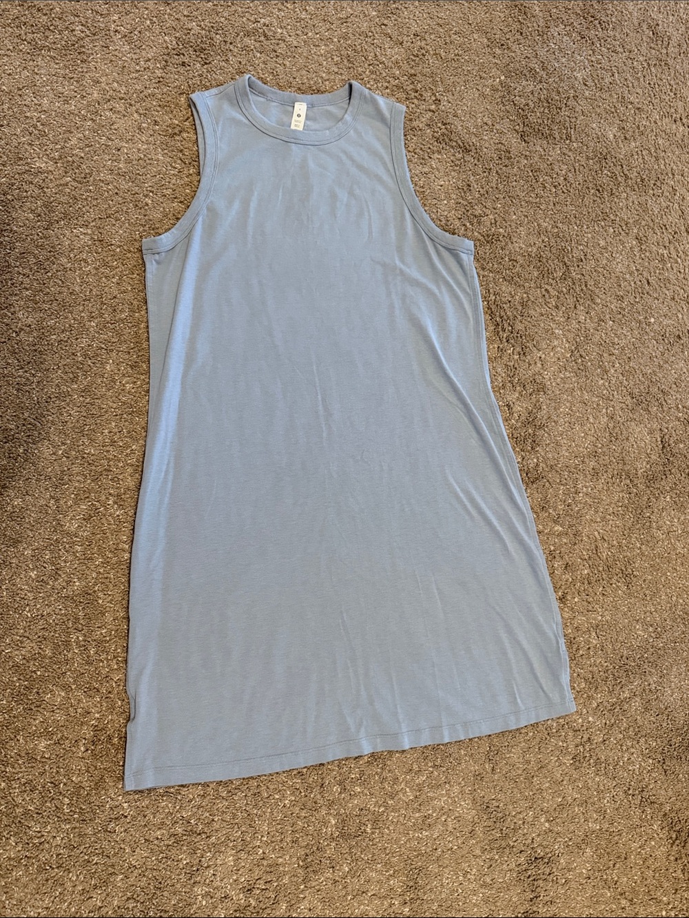 lululemon athletica Light Blue Sleeveless Tank Dress